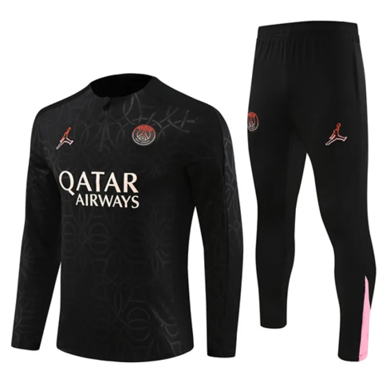 Paris Saint-Germain children's sportswear 2024/25 - Black