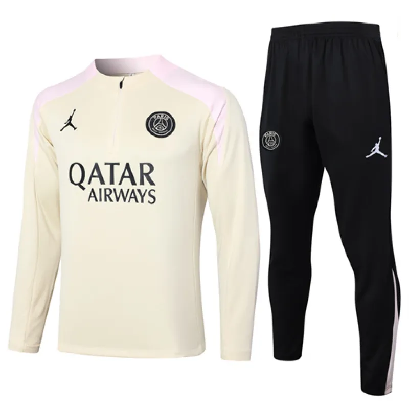 Paris Saint-Germain Kinder Sportbekleidung 2024/25 - Aprikose