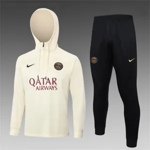 Paris Saint-Germain children's hooded sportswear 2024/25 - Apricot