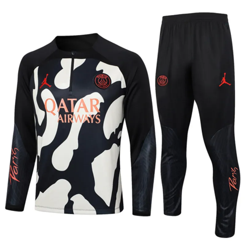 Paris Saint-Germain Kinder Sportbekleidung 2024/25 - Schwarz