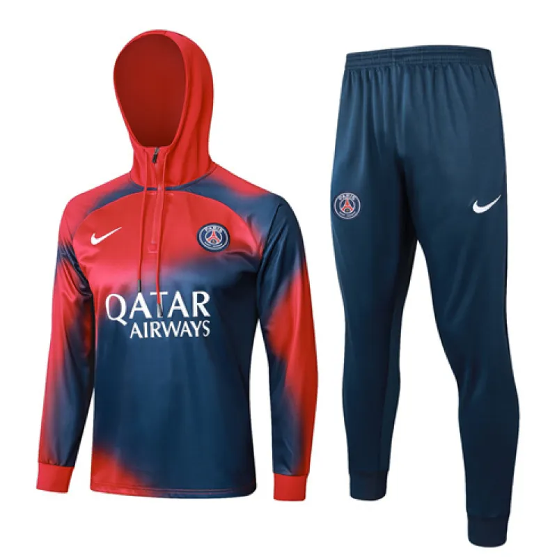 Paris Saint-Germain children's hooded sportswear 2024/25 - Blue
