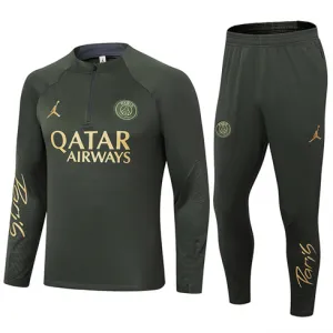 Paris Saint-Germain Children's Sportswear 2024/25 - Army Green