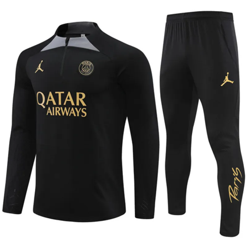 Paris Saint-Germain Kinder Sportbekleidung 2024/25 - Schwarz