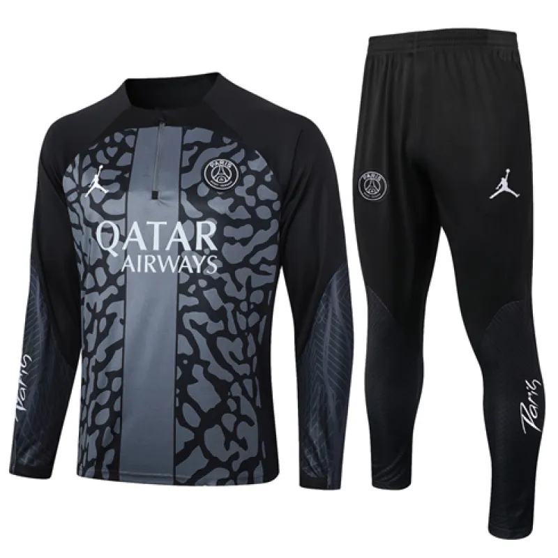 Paris Saint-Germain children's sportswear 2024/25 - Black