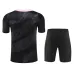 Maglia d'allenamento + pantaloncini di Paris Saint-Germain 2024/25 - Nero