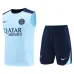 Set di pantaloncini e gilet di Paris Saint-Germain 2024/25 - Blu
