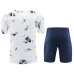Maglia d'allenamento + pantaloncini di Paris Saint-Germain 2024/25 - Bianco