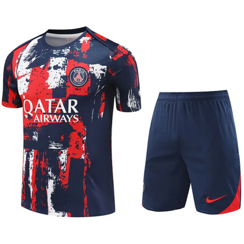 Paris Saint-Germain Trainingstrikot + Shorts 2024/25 - Blau