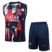 Set di pantaloncini e gilet di Paris Saint-Germain 2024/25 - Blu