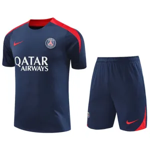 Paris Saint-Germain training jersey + shorts 2024/25 - Blue
