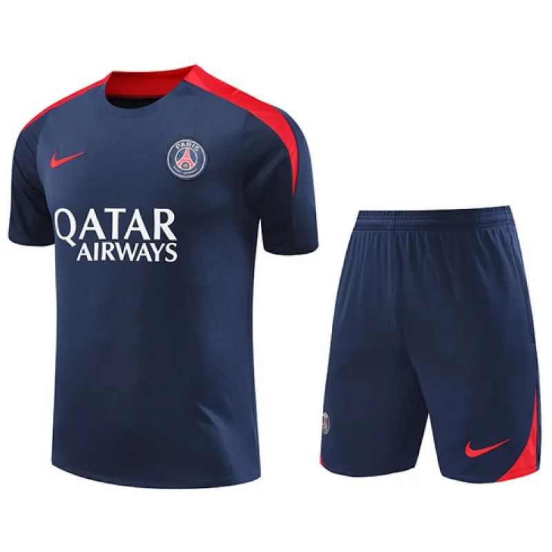 Paris Saint-Germain Trainingstrikot + Shorts 2024/25 - Blau