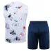 Set di pantaloncini e gilet di Paris Saint-Germain 2024/25 - Bianco
