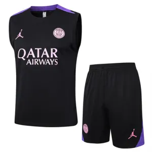 Paris Saint-Germain shorts and vest set for 2024/25 - Black