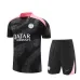 Maglia d'allenamento + pantaloncini per bambini di Paris Saint-Germain 2024/25 - Nero