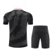 Maglia d'allenamento + pantaloncini per bambini di Paris Saint-Germain 2024/25 - Nero