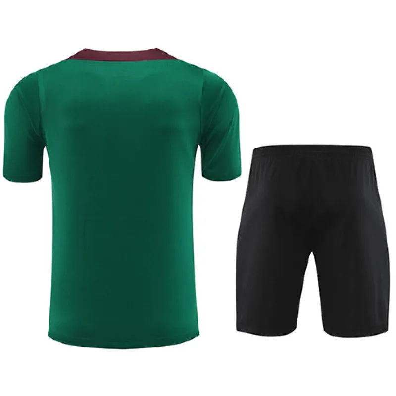 Maglia d'allenamento + pantaloncini di Paris Saint-Germain 2024/25 - Verde