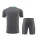 Maillot d'entraînement + shorts pour enfants de Paris Saint-Germain 2024/25 - Gris
