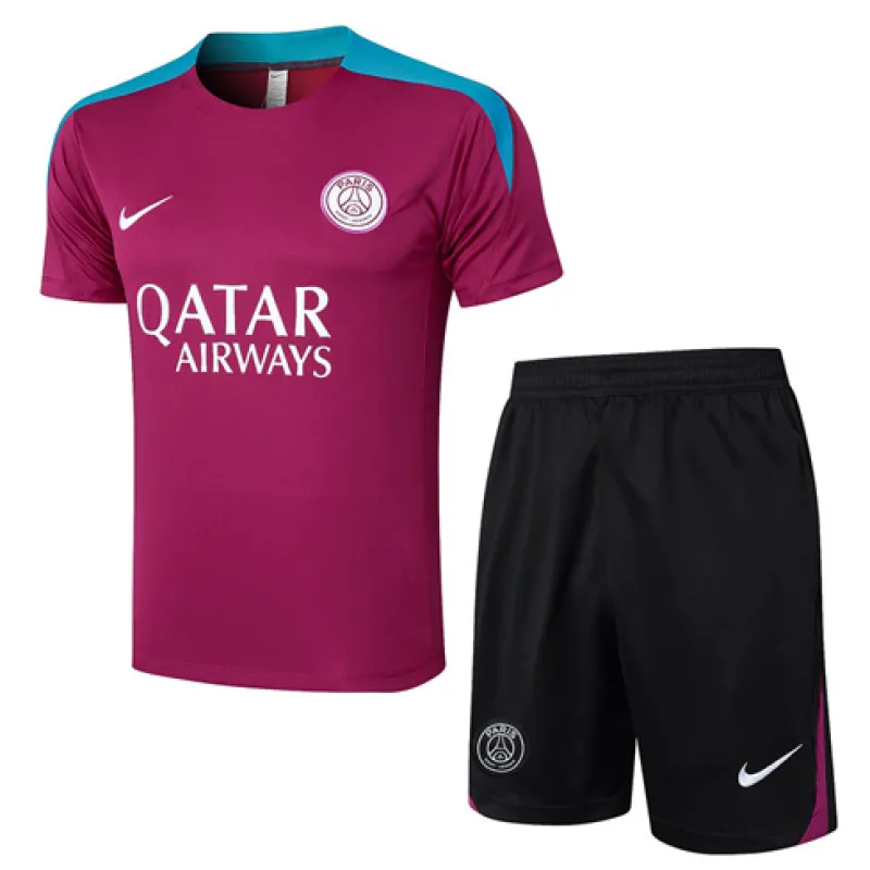 Maglia d'allenamento + pantaloncini di Paris Saint-Germain 2024/25 - Rosa