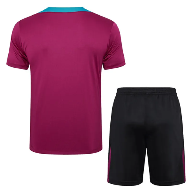 Maglia d'allenamento + pantaloncini di Paris Saint-Germain 2024/25 - Rosa