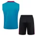 Set di pantaloncini e gilet di Paris Saint-Germain 2024/25 - Blu