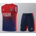 Set di pantaloncini e gilet di Paris Saint-Germain 2024/25 - Rosso