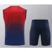 Set di pantaloncini e gilet di Paris Saint-Germain 2024/25 - Rosso