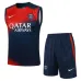 Set di pantaloncini e gilet di Paris Saint-Germain 2024/25 - Rosso