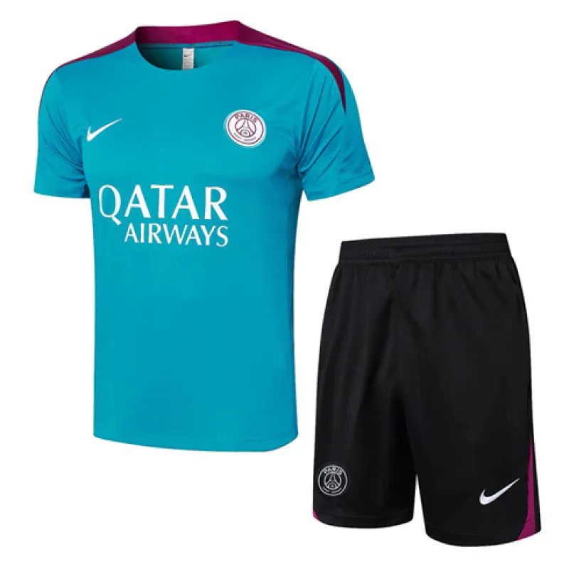 Paris Saint-Germain training jersey + shorts 2024/25 - Blue