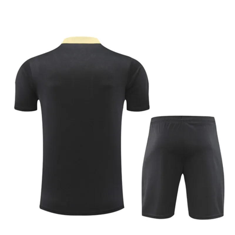 Paris Saint-Germain children's training jersey + shorts 2024/25 - Black