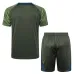 Maglia d'allenamento + pantaloncini di Paris Saint-Germain 2024/25 - Verde