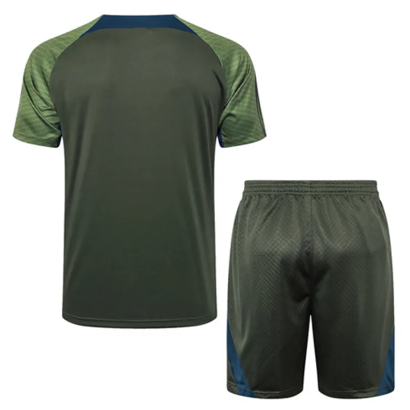Maglia d'allenamento + pantaloncini di Paris Saint-Germain 2024/25 - Verde
