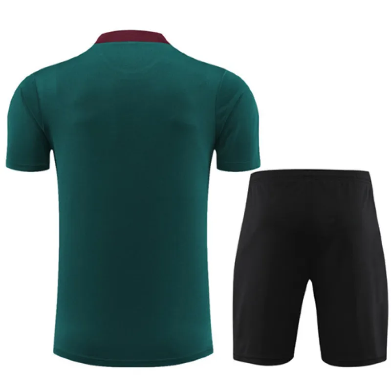 Paris Saint-Germain training jersey + shorts 2024/25 - Green