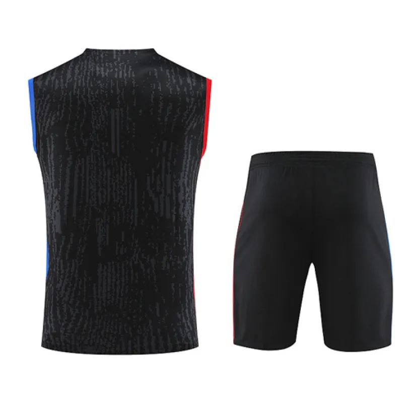 Paris Saint-Germain shorts and vest set for 2024/25 - Black