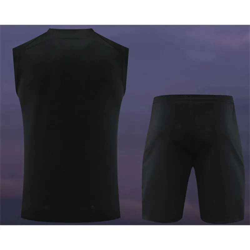 Paris Saint-Germain shorts and vest set for 2024/25 - Black