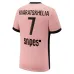 Maglia terza di Paris Saint - Germain 2024/25 indossata da Khvicha Kvaratskhelia - Rosa