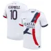 Ousmane Dembélé's Paris Saint - Germain 2024/25 Away Kit - White