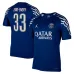 Zacharie Emery's Paris Saint - Germain 2024/25 Fourth Kit - Blue