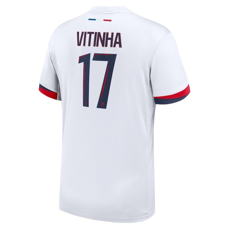 Ousmane Dembélé's Paris Saint - Germain 2024/25 Away Kit - White