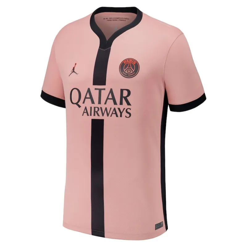 Paris Saint - Germain Kids' 2024/25 Third Kit - Pink