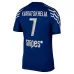 Khvicha Kvaratskhelia's Paris Saint - Germain Kids' 2024/25 Fourth Kit Set - Blue
