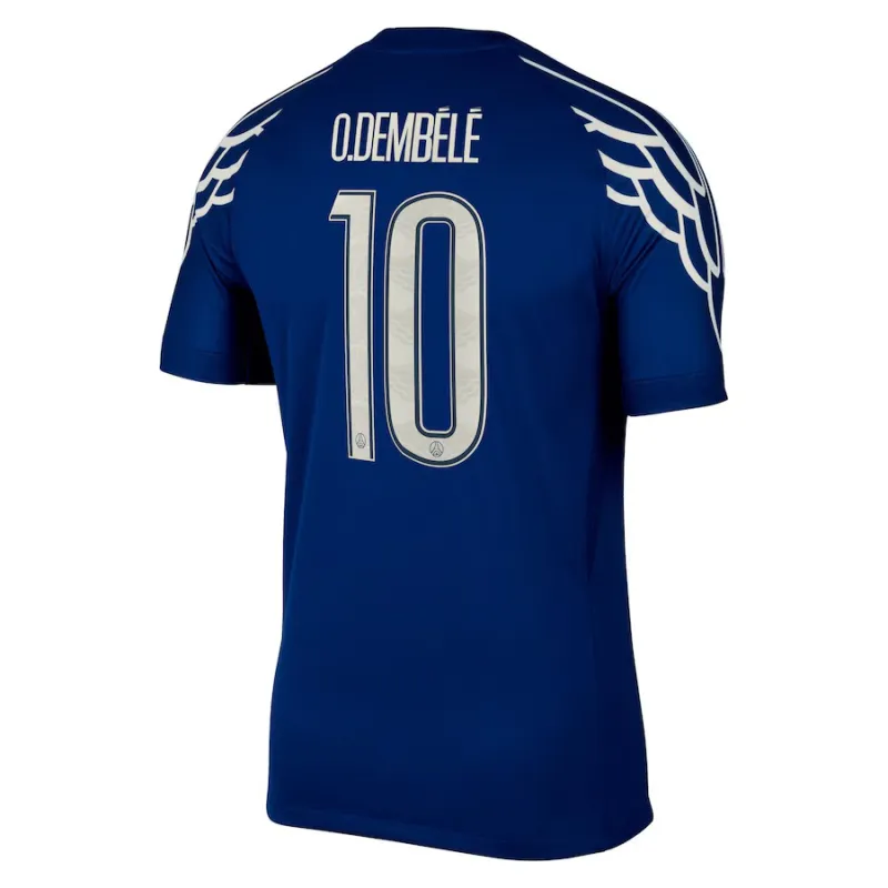 Ousmane Dembélé's Paris Saint - Germain Kids' 2024/25 Fourth Kit Set - Blue