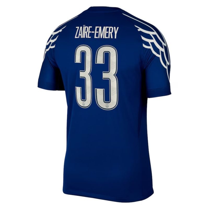 Zaire - Emery's Paris Saint - Germain Kids' 2024/25 Fourth Kit Set - Blue