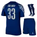 Zaire - Emery's Paris Saint - Germain Kids' 2024/25 Fourth Kit Set - Blue