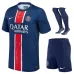 Paris Saint-Germain 2024/25 kids home 1-star jersey set blue