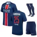 Paris Saint-Germain 2025 Kinder-Heim-UCL-Champions-Kit mit einem Stern- Blau