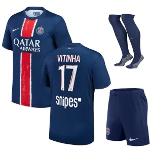 Paris Saint - Germain VITINHA 2024/25 Maglia - tuta per bambini di casa con una stella- Blu