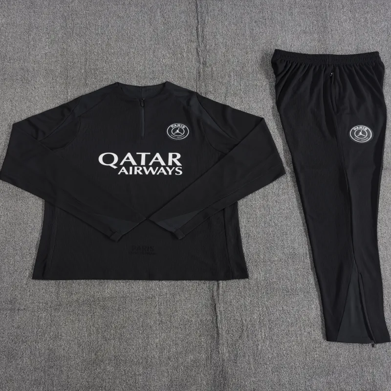 PSG 2025/26 Kinder Sportanzug schwarz