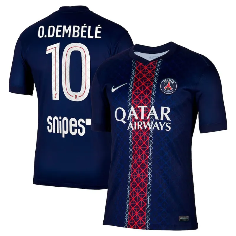 Maillot Domicile PSG O. DEMBÉLÉ 2025/26 - Homme