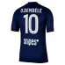 Paris Saint-Germain O.DEMBÉLÉ Kids' 2025/26 Home Kit - Blue/Red