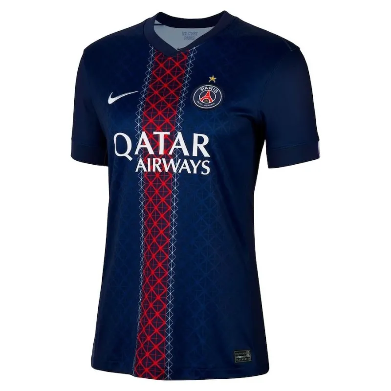 Paris Saint-Germain Maillot domicile féminin 2025/26 avec une étoile- Bleu